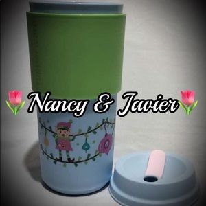 MTupperware Coffee to Go Tumbler Santas Workshop Christmas 2021 Theme